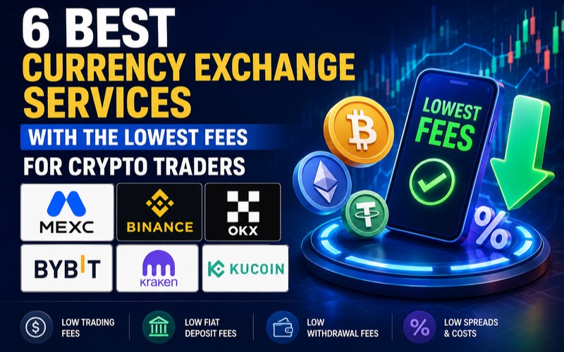 6 Best Currency Exchange Services With the Lowest Fees for Crypto Traders